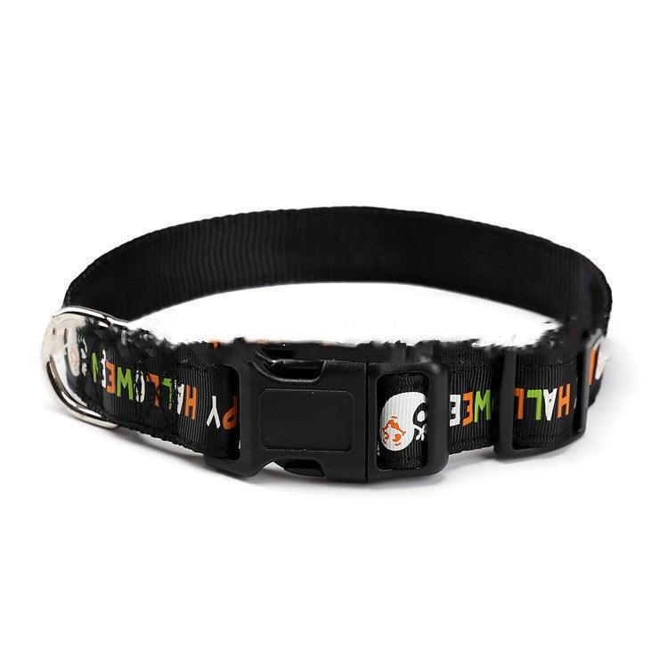 Halloween pet collar Ghostspetpalace.com