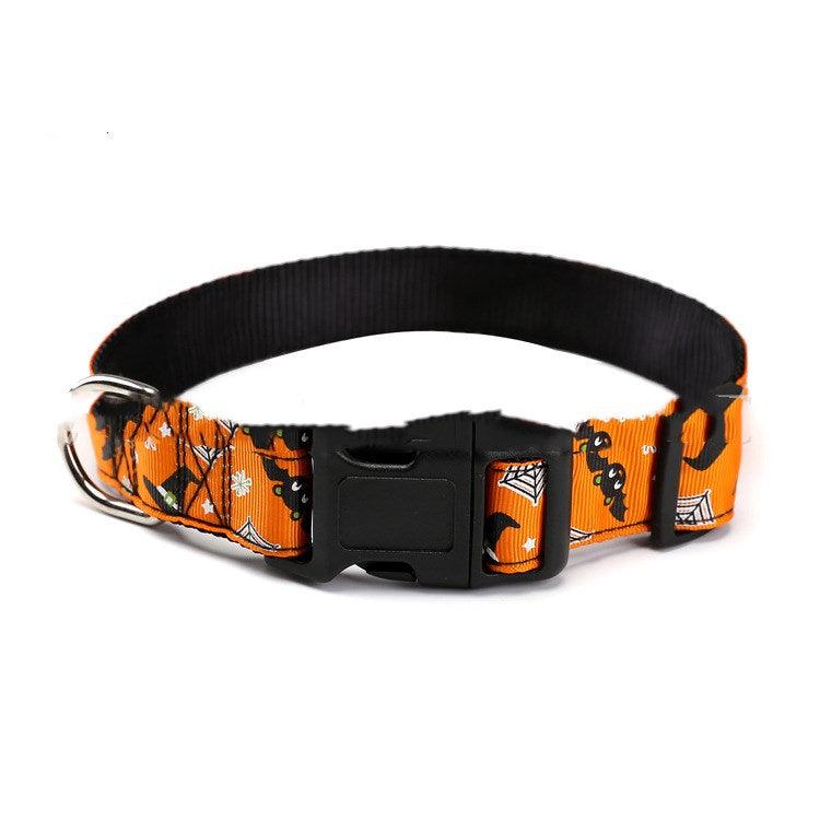 Halloween pet collar Ghostspetpalace.com