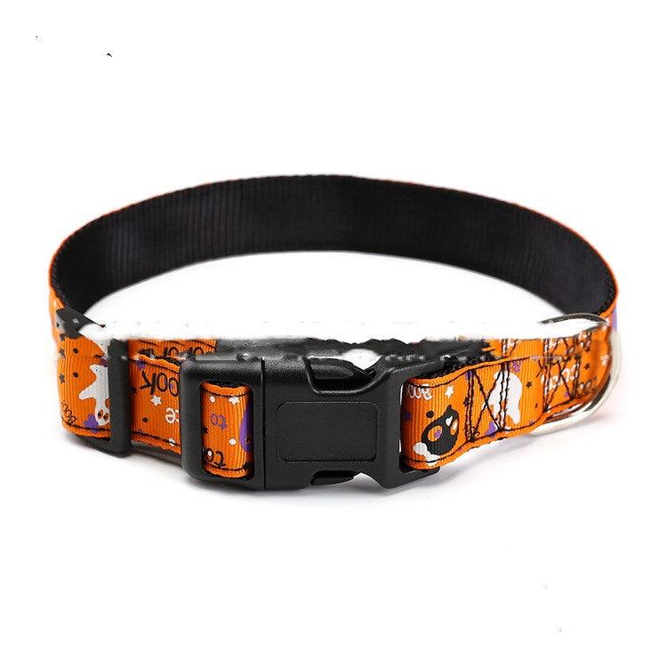 Halloween pet collar Ghostspetpalace.com