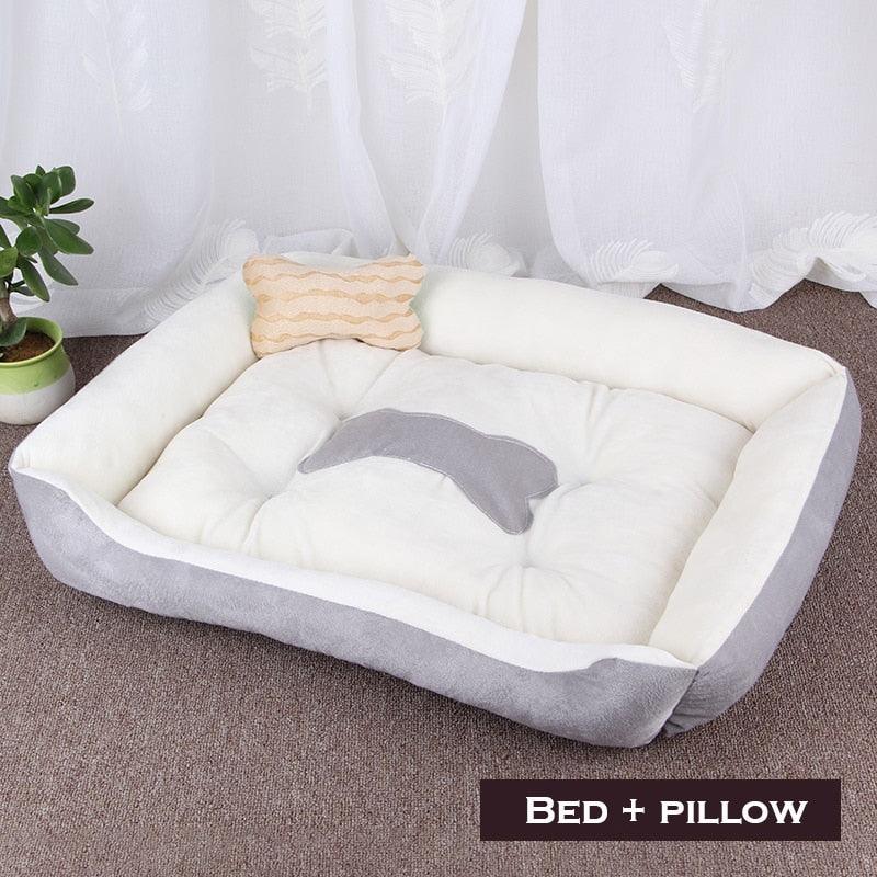 CozyPaws Deluxe: Washable & Warm Pet Haven for Dogs and Cats - Ghostspetpalace.com