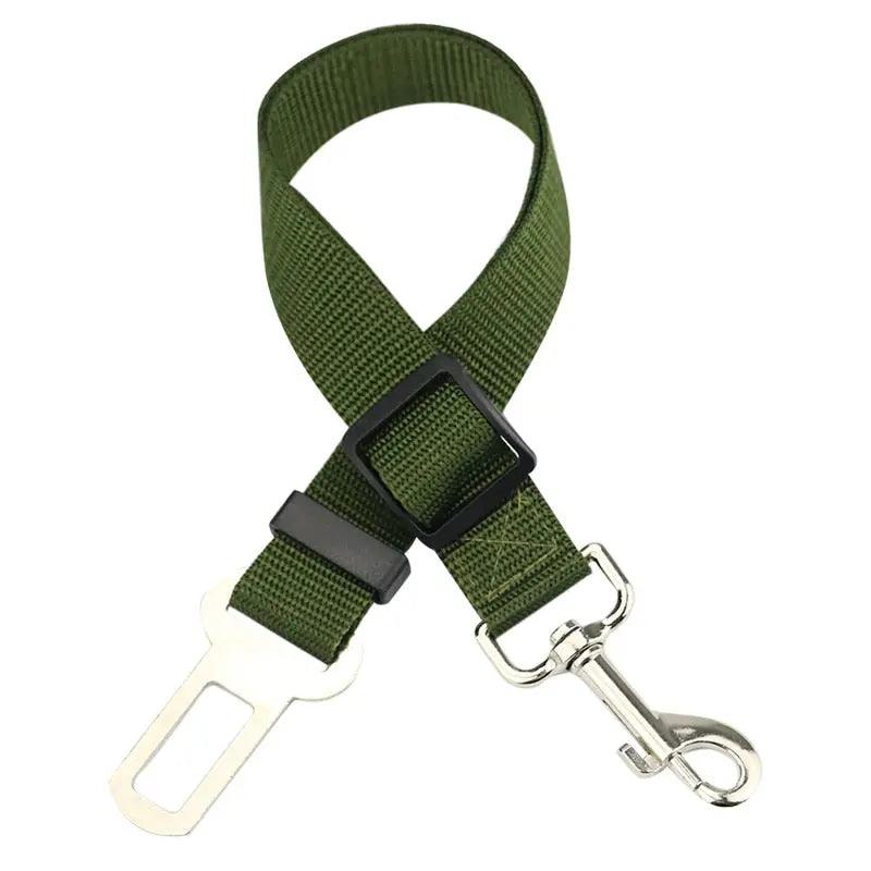 SafeTravels: Car Safe Seat Belt Leash for Secure Pet Travel & Safety on the Move. - Ghostspetpalace.com