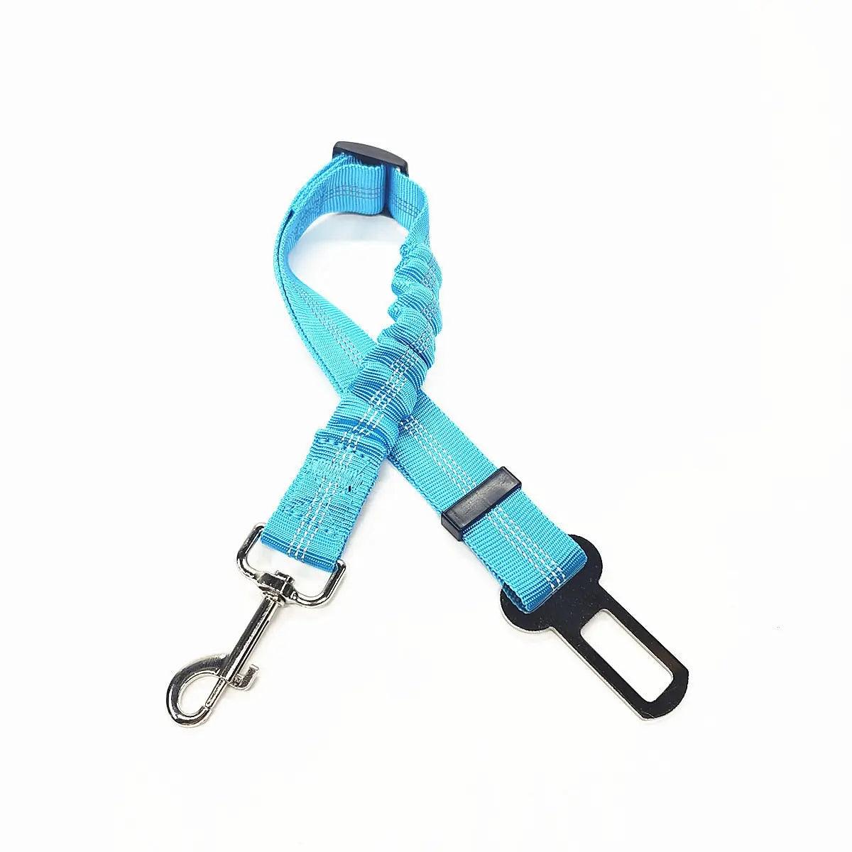 SafeTravels: Car Safe Seat Belt Leash for Secure Pet Travel & Safety on the Move. - Ghostspetpalace.com