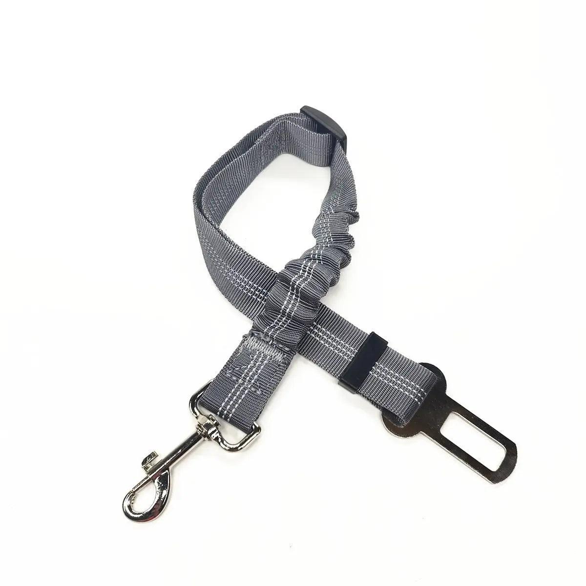 SafeTravels: Car Safe Seat Belt Leash for Secure Pet Travel & Safety on the Move. - Ghostspetpalace.com