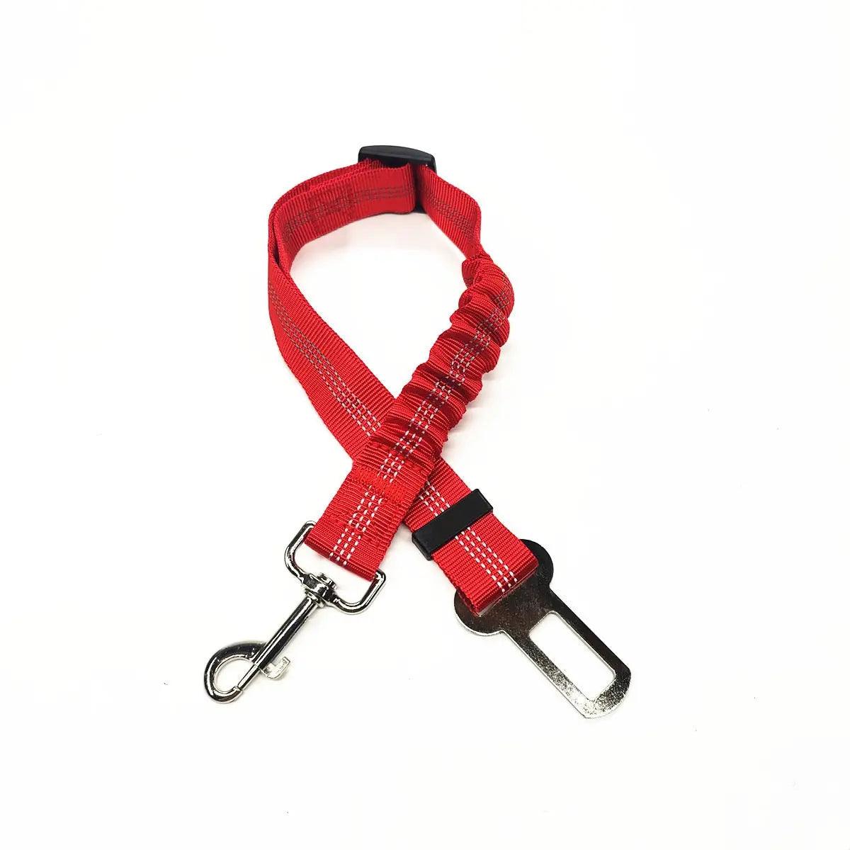 SafeTravels: Car Safe Seat Belt Leash for Secure Pet Travel & Safety on the Move. - Ghostspetpalace.com