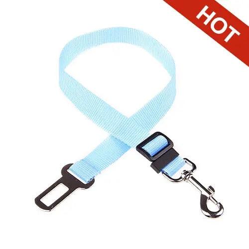 SafeTravels: Car Safe Seat Belt Leash for Secure Pet Travel & Safety on the Move. - Ghostspetpalace.com