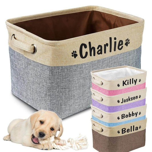 Bark'N'Bin: Pooch's Playtime Toy Chest & Accessories Organizer - Ghostspetpalace.com