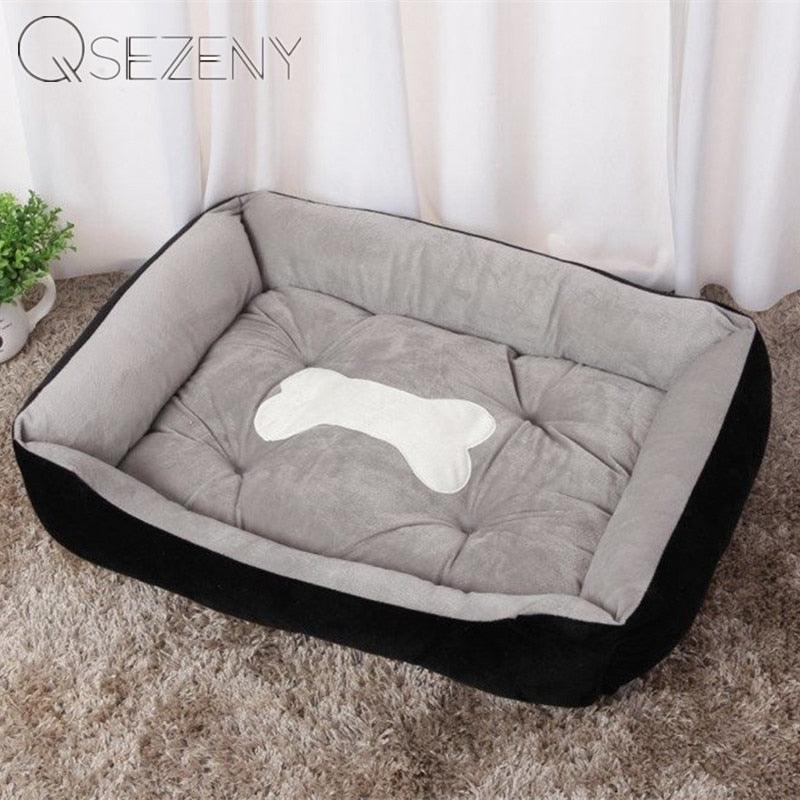 CozyPaws Deluxe: Washable & Warm Pet Haven for Dogs and Cats - Ghostspetpalace.com